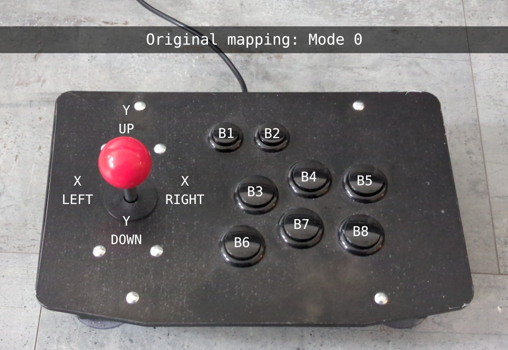 HID Invert Mode 0 mapping