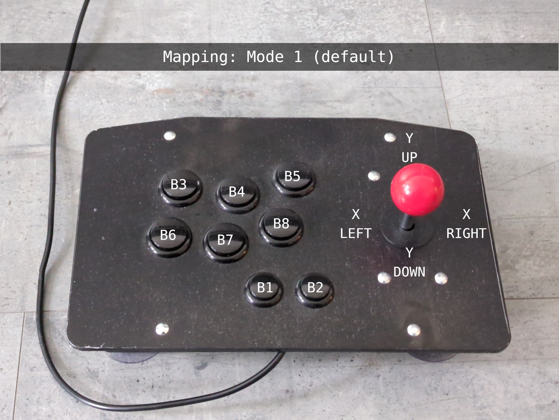 HID Invert Mode 1 mapping