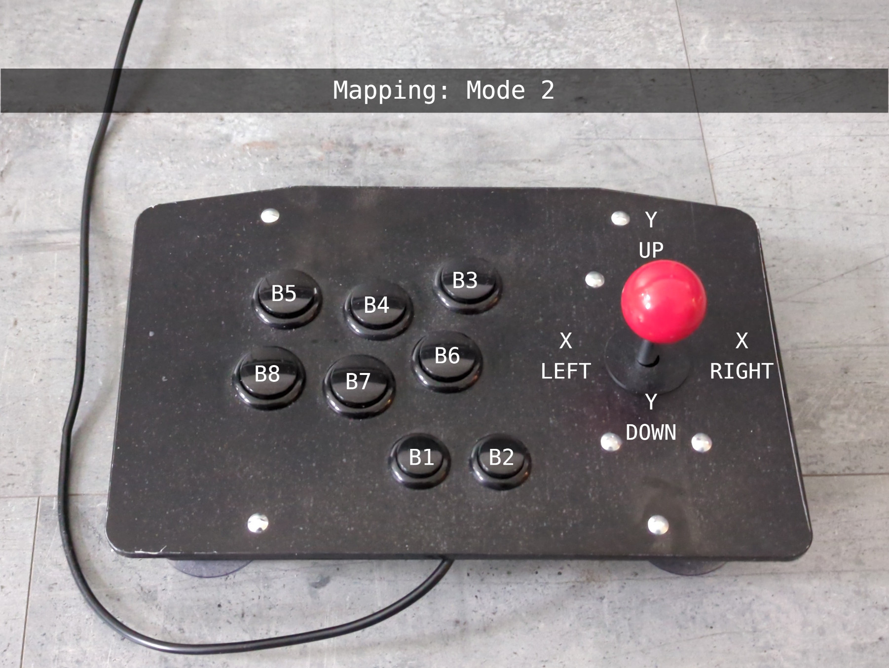 HID Invert Mode 2 mapping